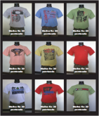 CAMISA EM MALHA PENTEADA